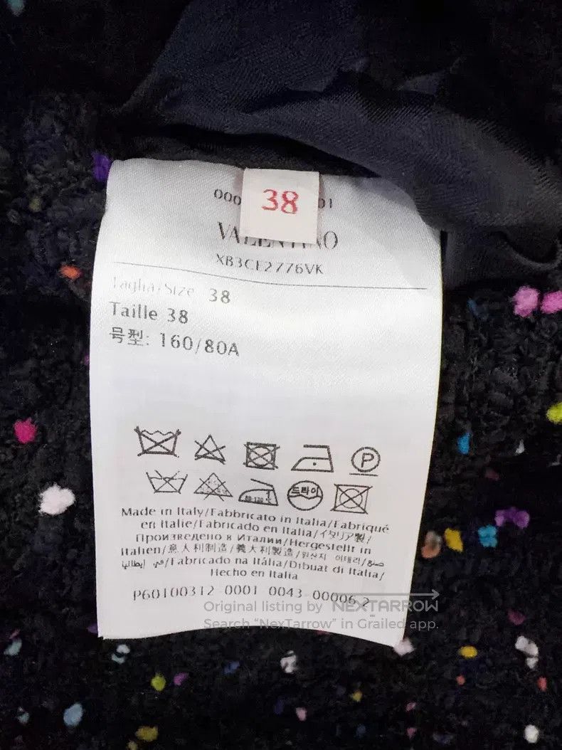 Valentino Valentino Heavy industry colored yarn woven jacket Size M / US 6-8 / IT 42-44 - 6 Thumbnail