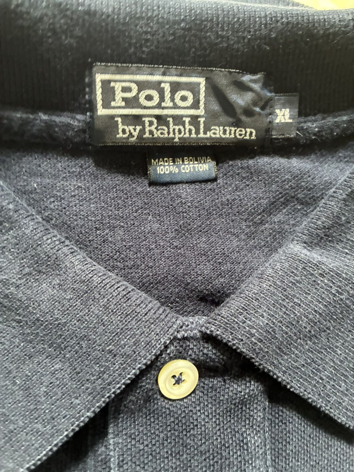 Polo Ralph Lauren Vintage Ralph Lauren Embroidered Polo Sz XL Size US XL / EU 56 / 4 - 3 Thumbnail