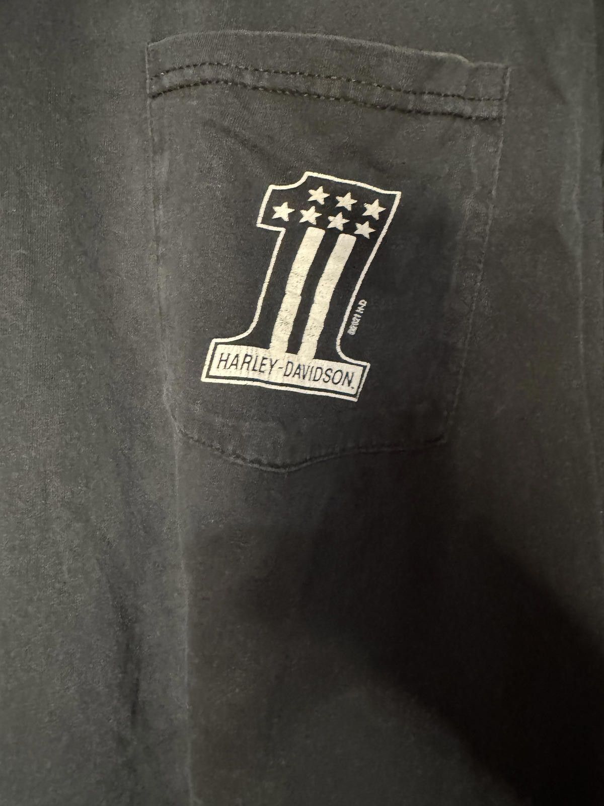 Harley Davidson Harley-Davidson Frederick, MD Black Graphic T-Shirt Size ONE SIZE - 2 Thumbnail