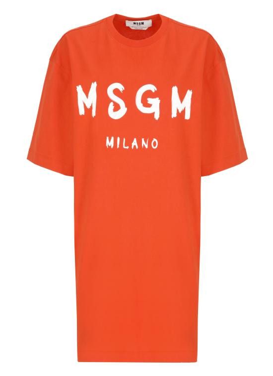 MSGM MSGM Women Mid Skirts 3841MDA510 25700217 Orange Size S / US 4 / IT 40 - 1 Thumbnail