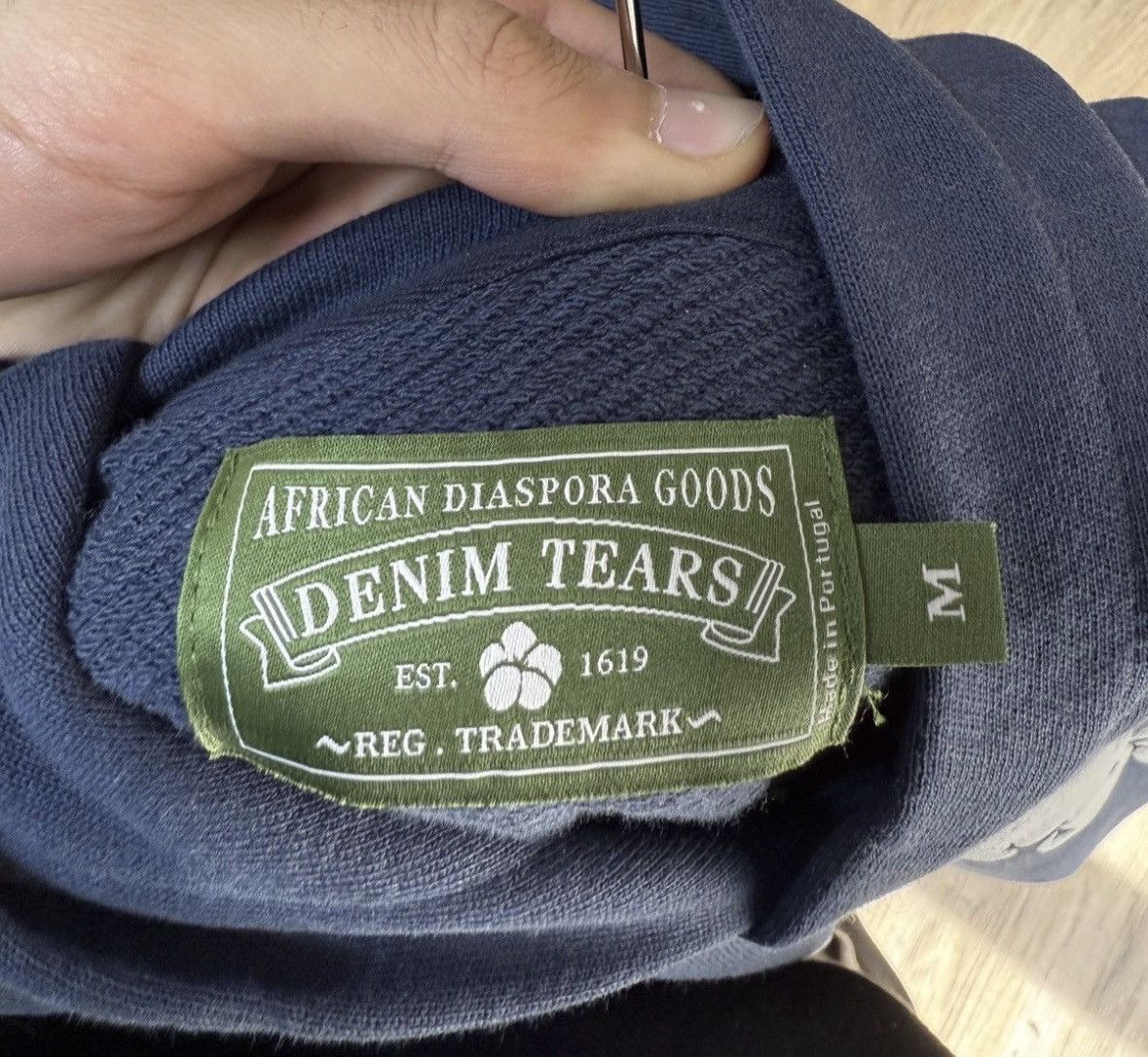 DENIM TEARS Exclusive Denim Tears Floral flower Reef Graphic Hoodie!!! Size US M / EU 48-50 / 2 - 9 Thumbnail