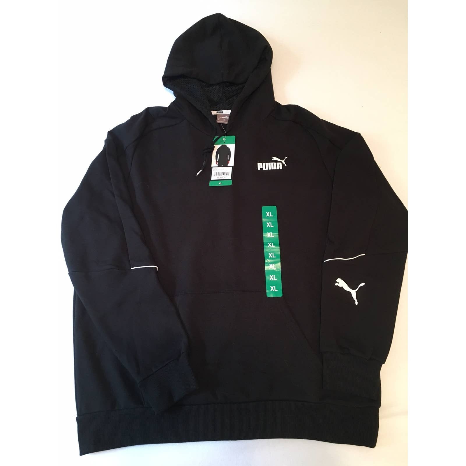 Puma Puma Size X-Large Hoodie Black/White Logo NWT Size US XL / EU 56 / 4 - 1 Thumbnail