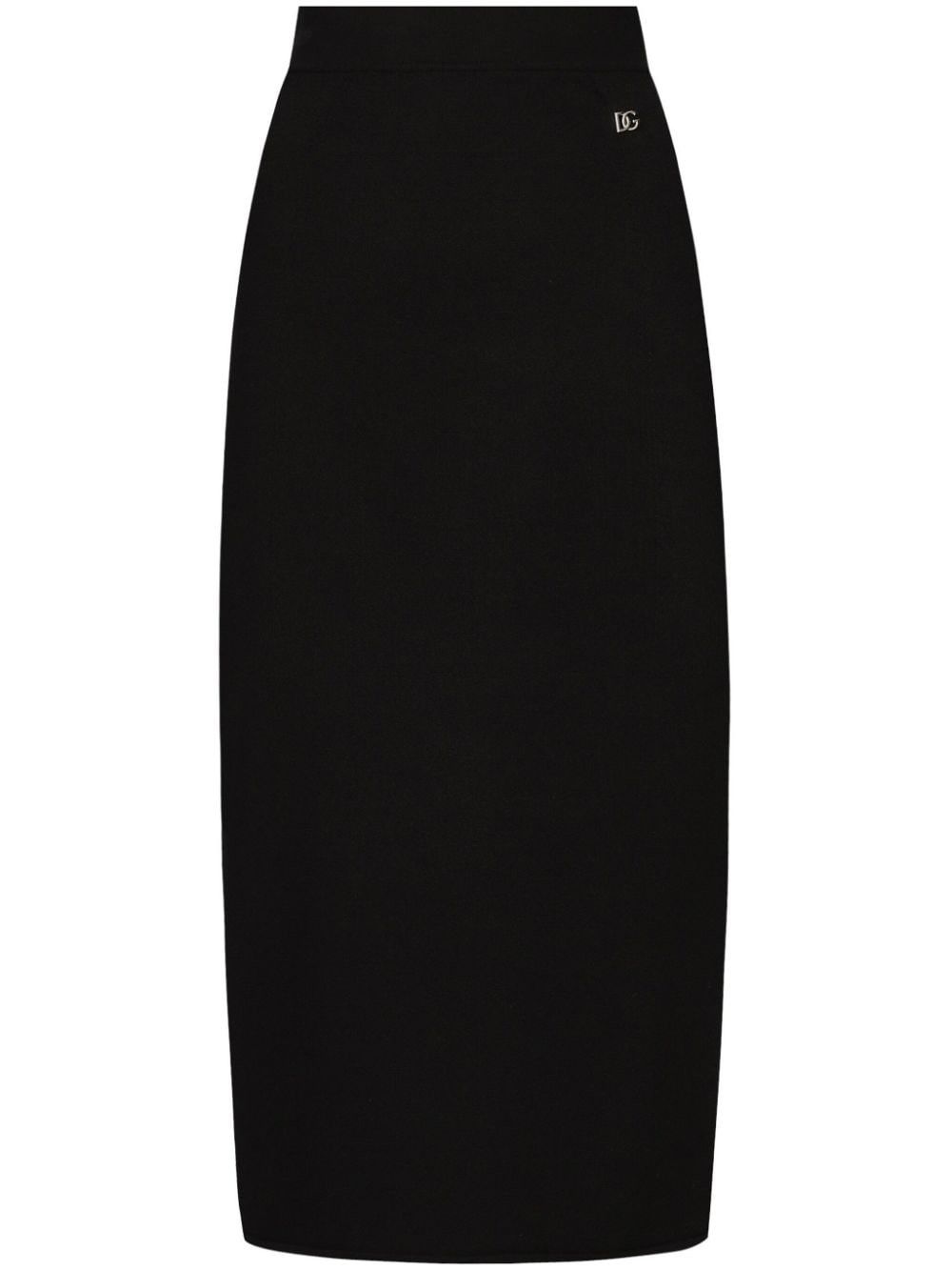Dolce & Gabbana KNITTED MIDI SKIRT Size 27" / US 4 / IT 40 - 1 Thumbnail