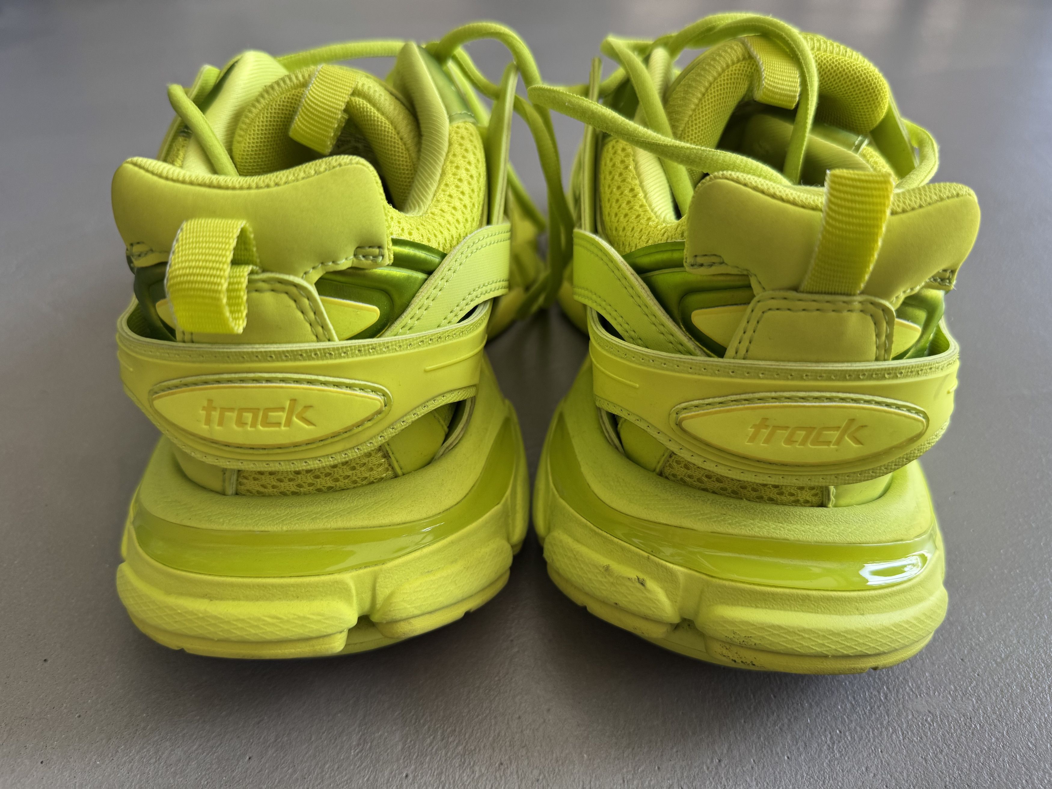 Balenciaga Balenciaga Track Neon Yellow Sneakers Fluorescent Size US 10 / EU 43 - 7 Thumbnail