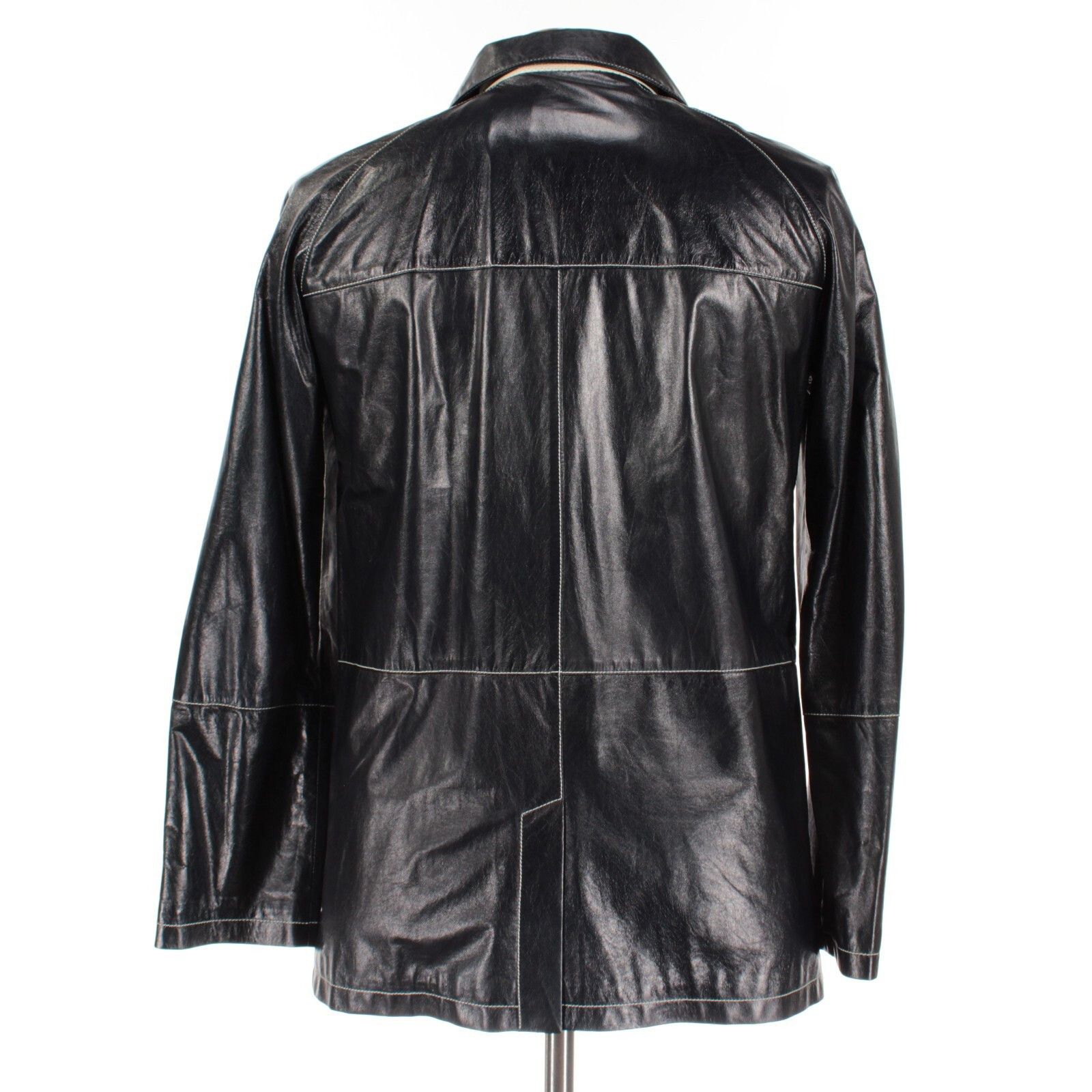 Other Hettabretz Jacket Size M US In Blue Leather Size US M / EU 48-50 / 2 - 4 Thumbnail