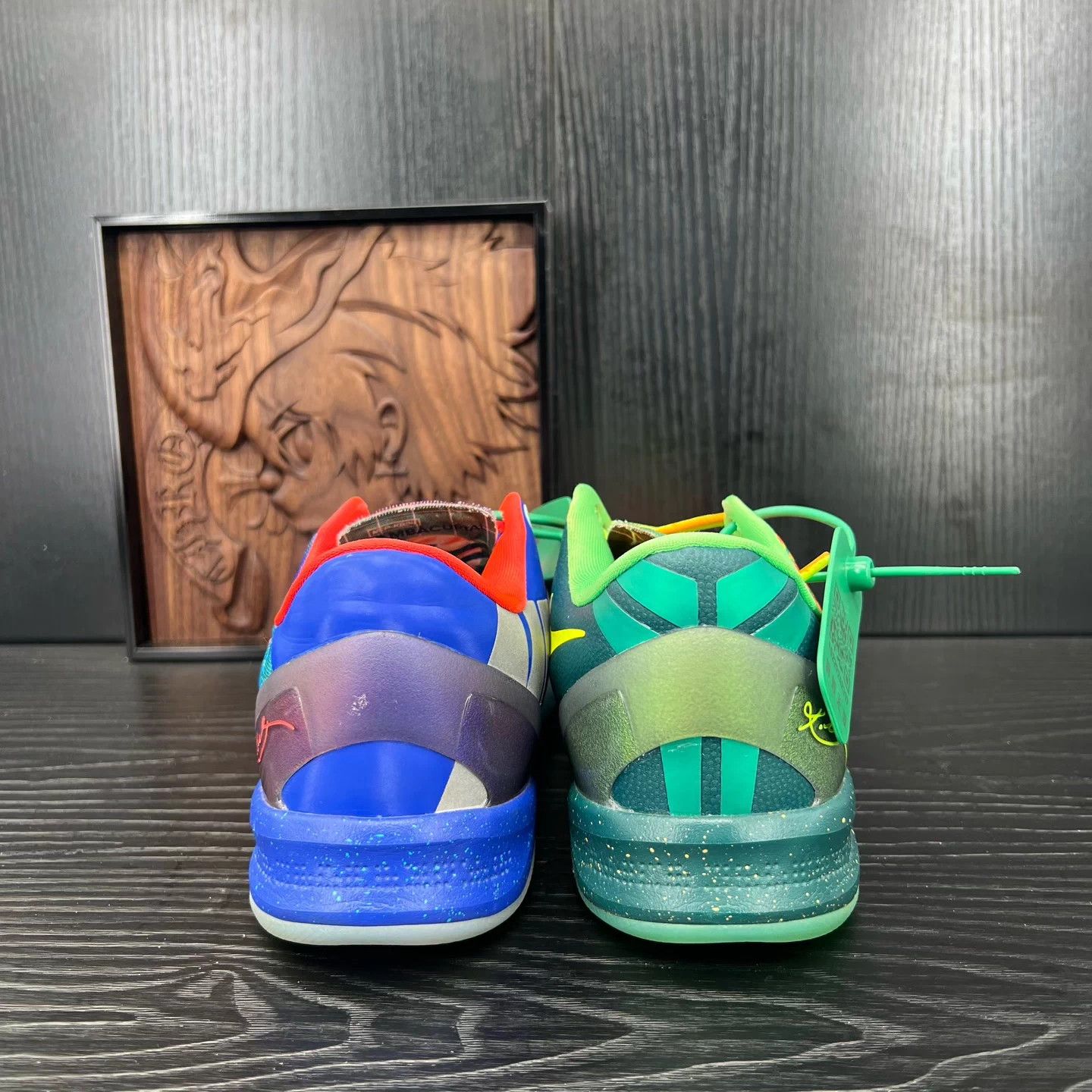 Nike ZK8 Low Orange Blue Yin Yang 40.5 Size US 7.5 / EU 40-41 - 6 Thumbnail