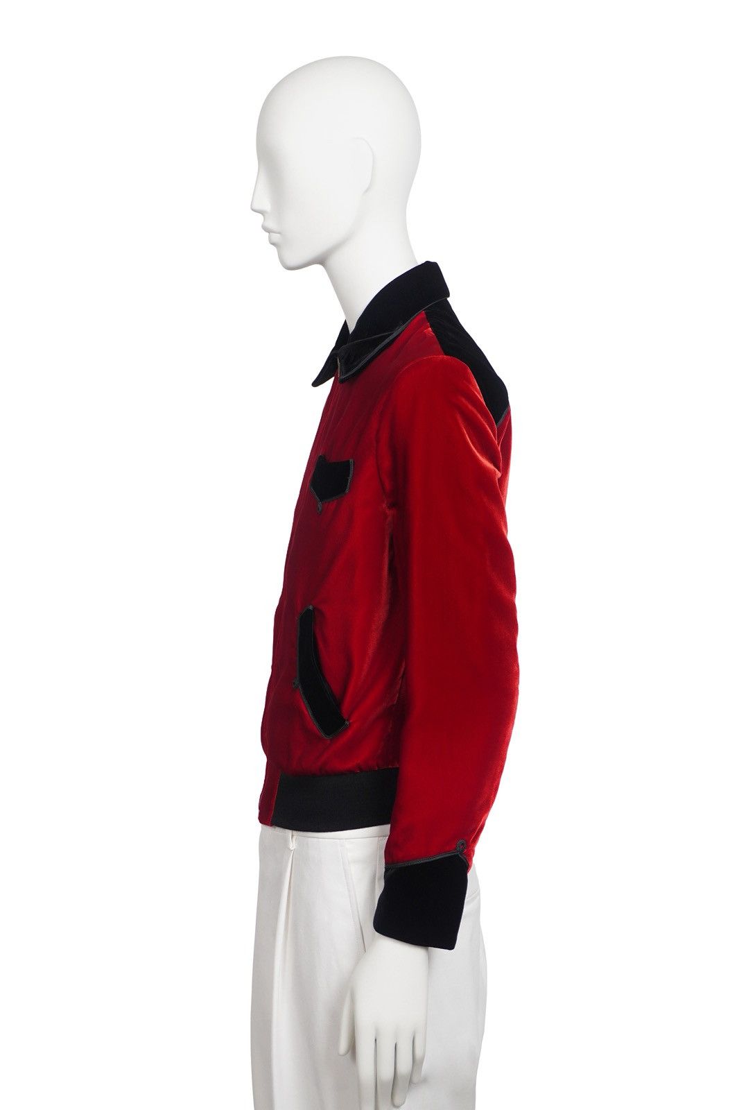 Saint Laurent Paris SAINT LAURENT By HEDI SLIMANE F/W 2016 Runway Velvet Jacket Size US S / EU 44-46 / 1 - 5 Thumbnail