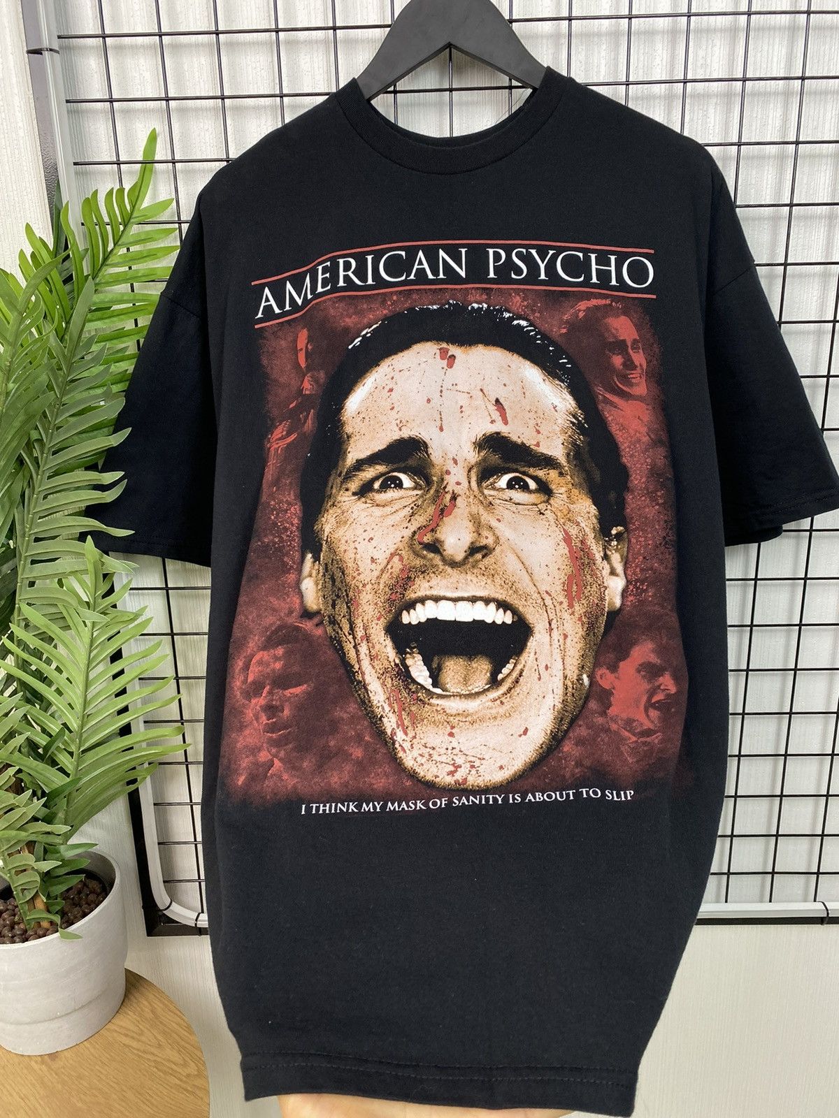 Other RARE! American Psycho Horror Movie Big Logo Christian Bale Size US XL / EU 56 / 4 - 11 Thumbnail