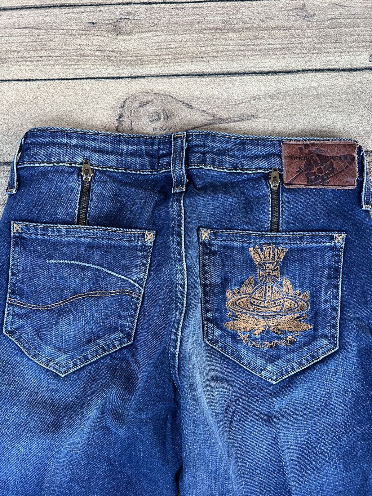Lee × Vivienne Westwood Vivienne westwood aglonema x lee jeans Size 25" / US 0 / IT 36 - 2 Thumbnail