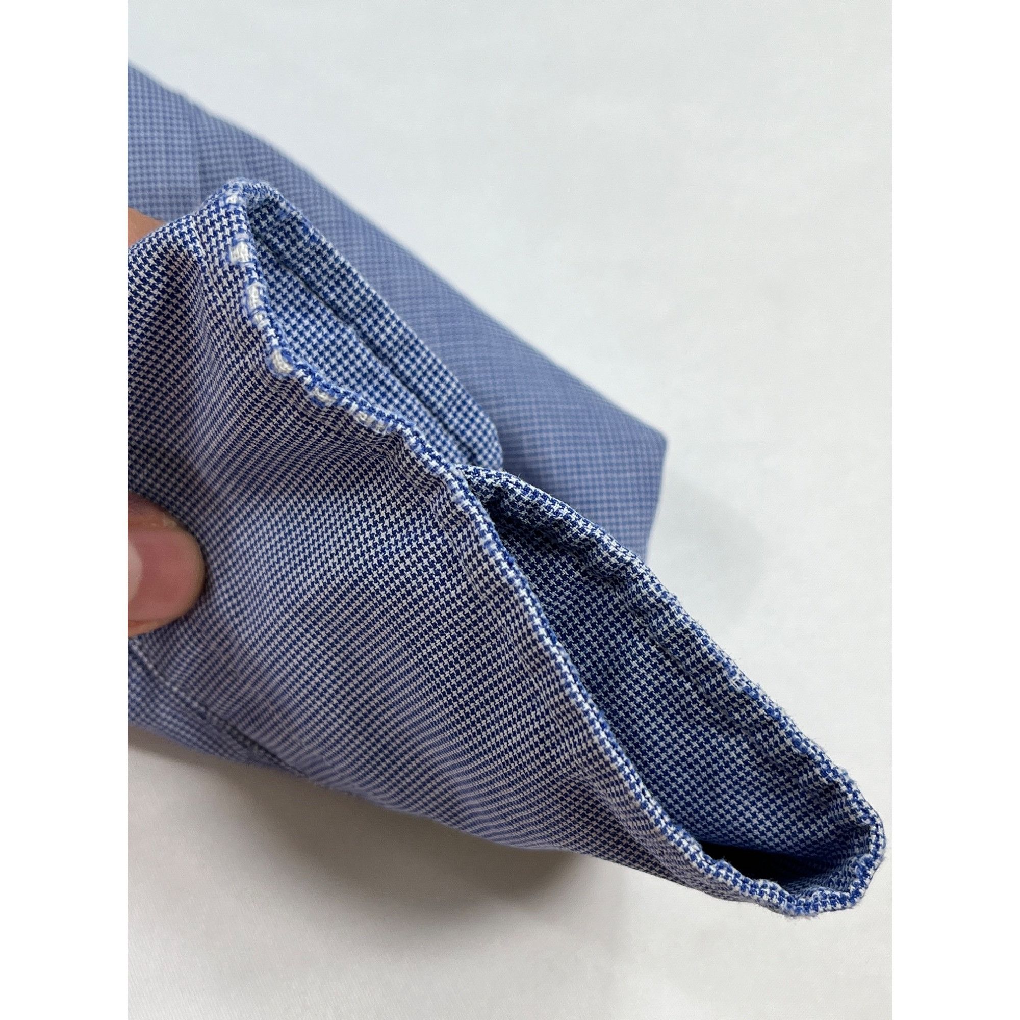 Lauren Ralph Lauren Lauren Ralph Lauren SKU 7542 Mens Blue Checkered Button-Down Size US M / EU 48-50 / 2 - 11 Thumbnail