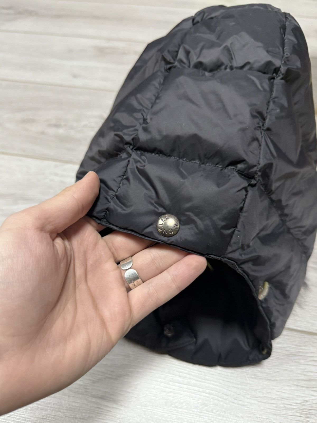 Moncler Moncler fur puffer down hood Size ONE SIZE - 8 Thumbnail
