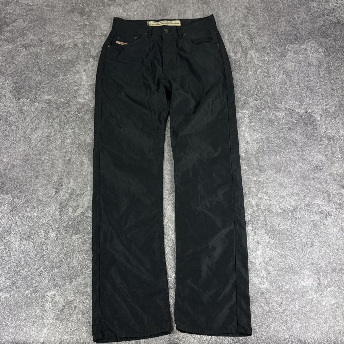 Diesel Diesel Basic Pants Black Straight Leg / Denim Division Size US 31 - 4 Thumbnail