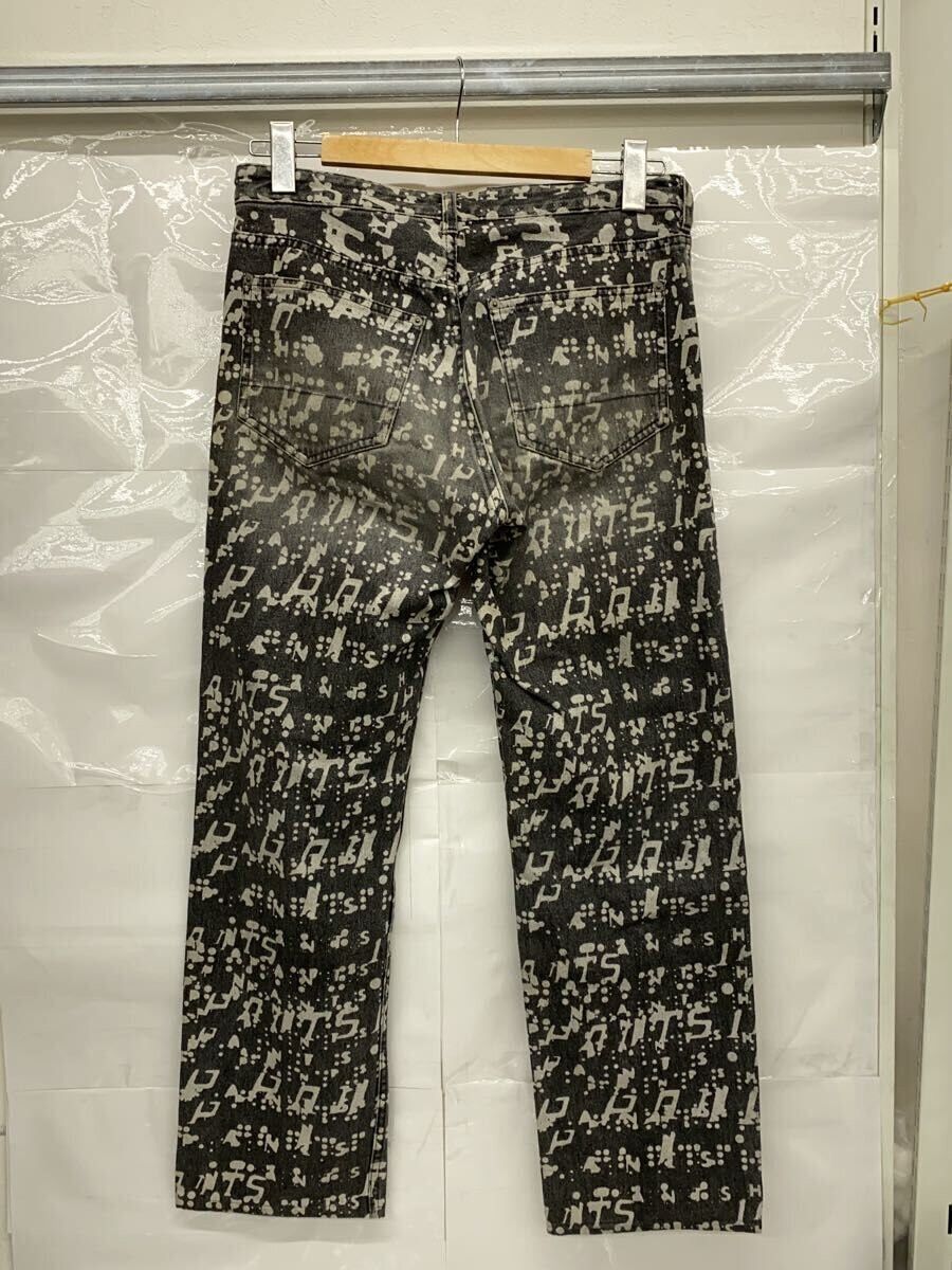 Comme des Garcons × Junya Watanabe Allover Typography Denim Jeans Size US 32 / EU 48 - 2 Thumbnail