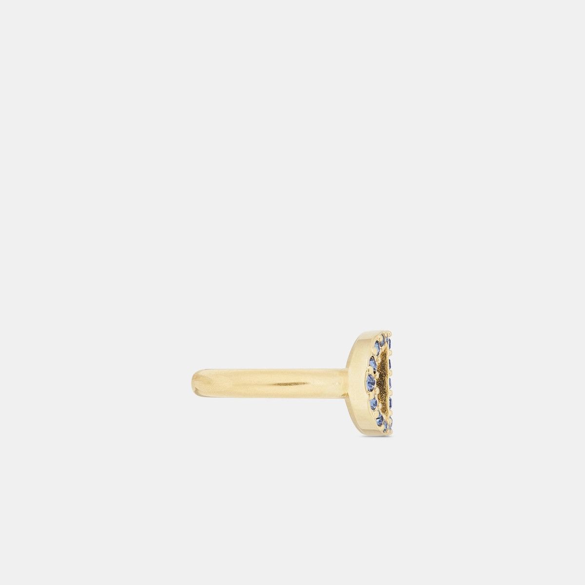 Dior o1bcso1str0126 Size:OS/Petit Cd Ring in Golden/Blue Size ONE SIZE - 3 Thumbnail