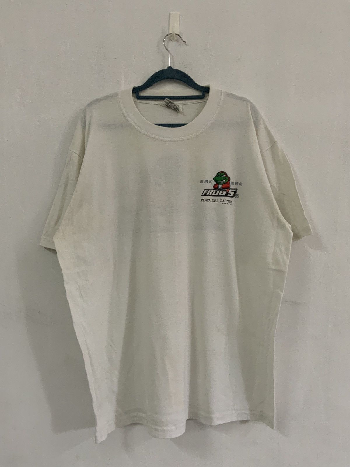 Vintage Vintage Playa Del Carmen Frog Tee Size US XXL / EU 58 / 5 - 2 Thumbnail