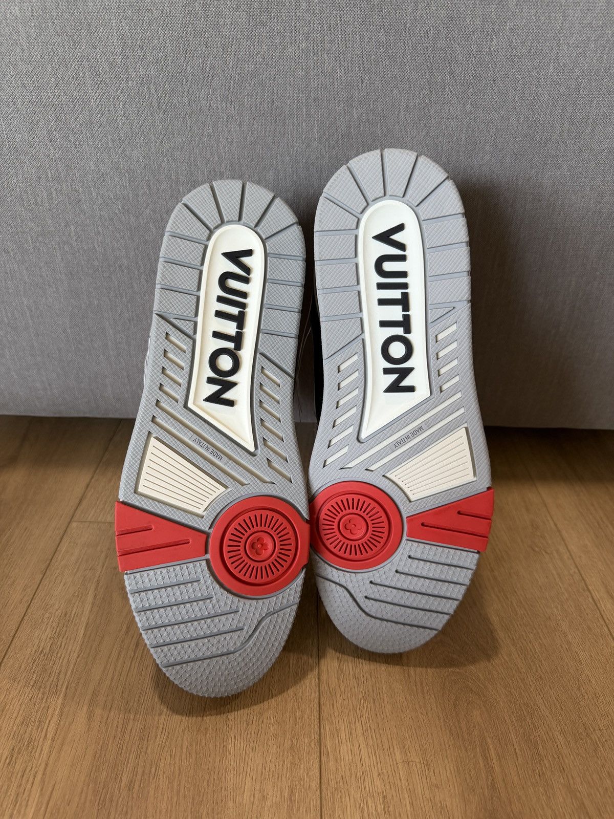 Louis Vuitton LOUIS VUITTON UPCYCLE TRAINER BLACK VIRGIL Size US 8 / EU 41 - 8 Thumbnail