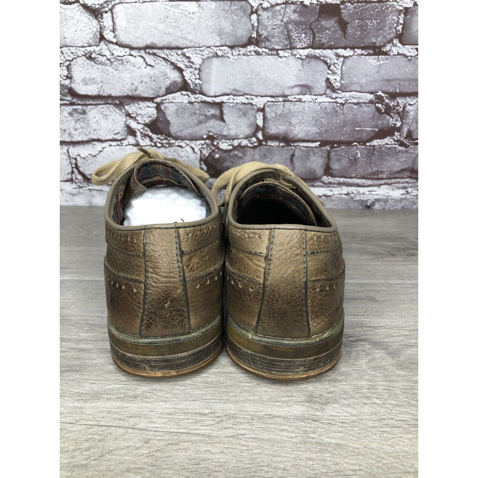 Bed Stu Bed Stu Brown Leather Wingtip Oxfords Casual Lace Up Shoes M Size US 9.5 / EU 42-43 - 6 Thumbnail