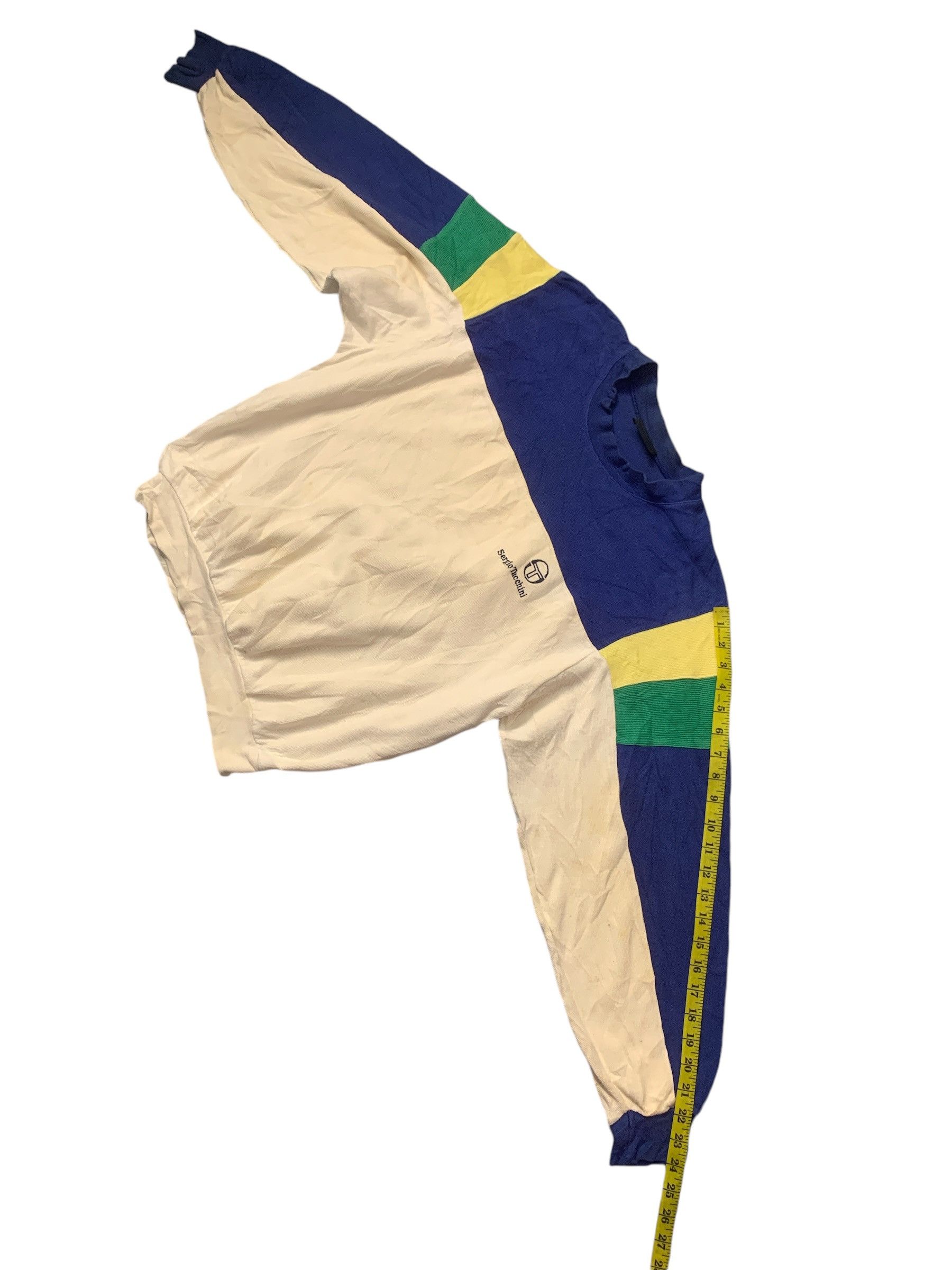 Japanese Brand × Sergio Tacchini Rare Design Vintage Sergio Tacchini Sportswear Sweatshirt Size US M / EU 48-50 / 2 - 12 Thumbnail