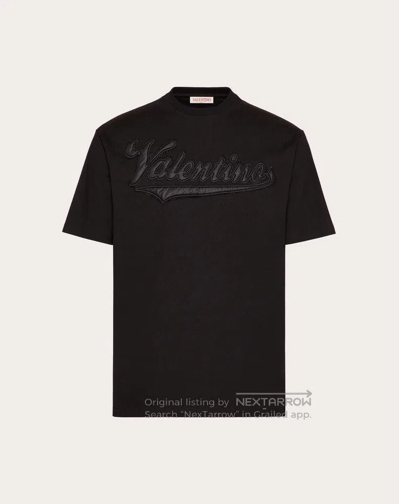 Valentino Iconic logo black T-shirt