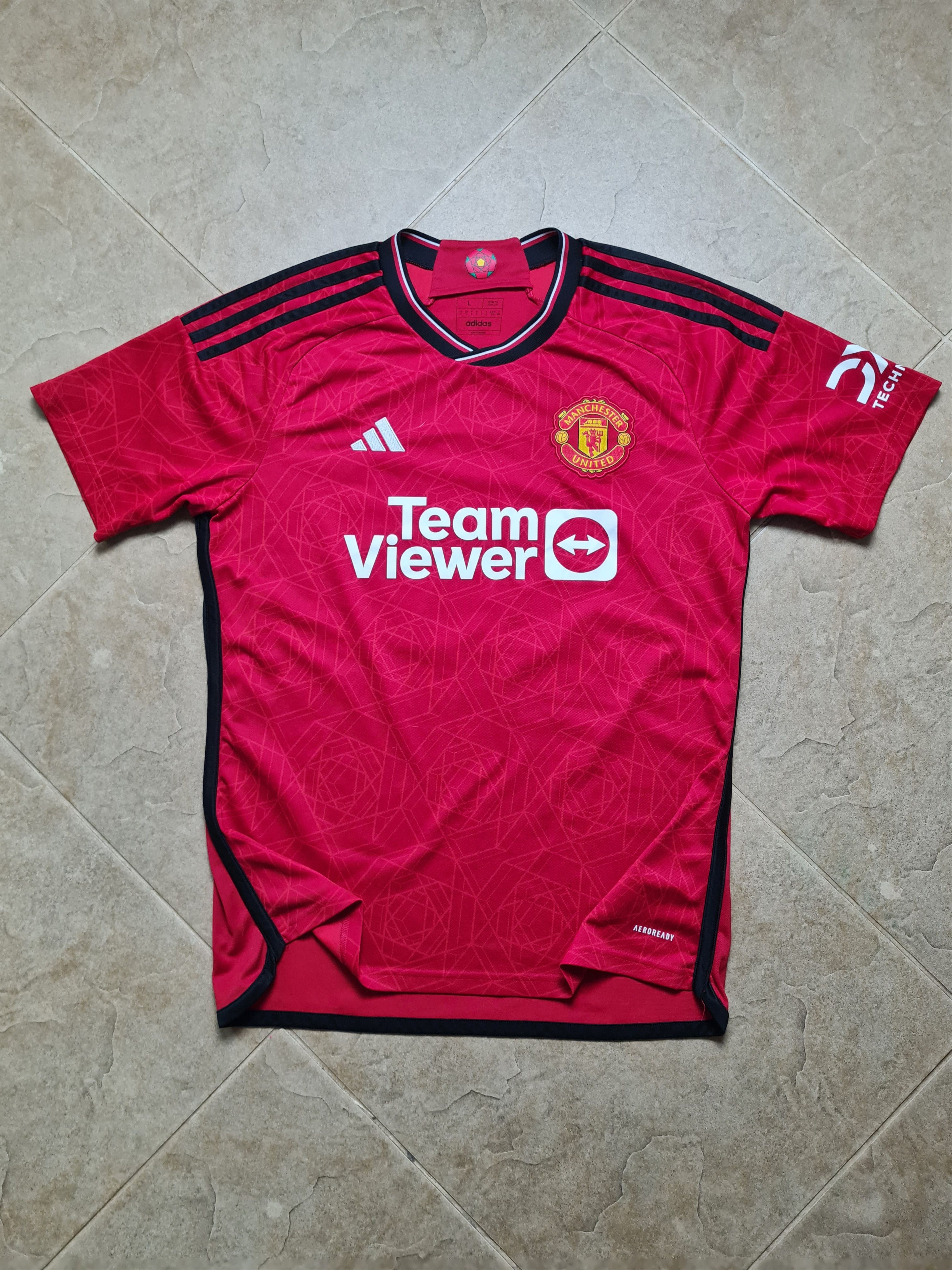 Adidas Manchester United 2021 #10 Rashford Adidas Soccer IP1726 Size US L / EU 52-54 / 3 - 3 Thumbnail