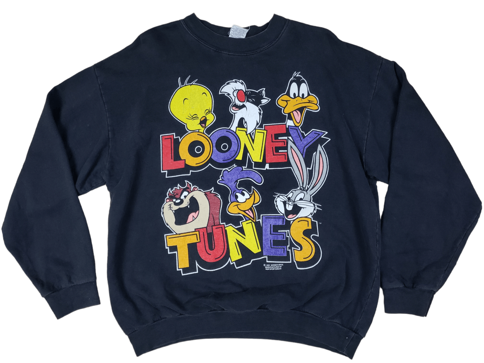 Vintage × Warner Bros Vintage Looney Tunes 1993 Size US M / EU 48-50 / 2 - 2 Thumbnail