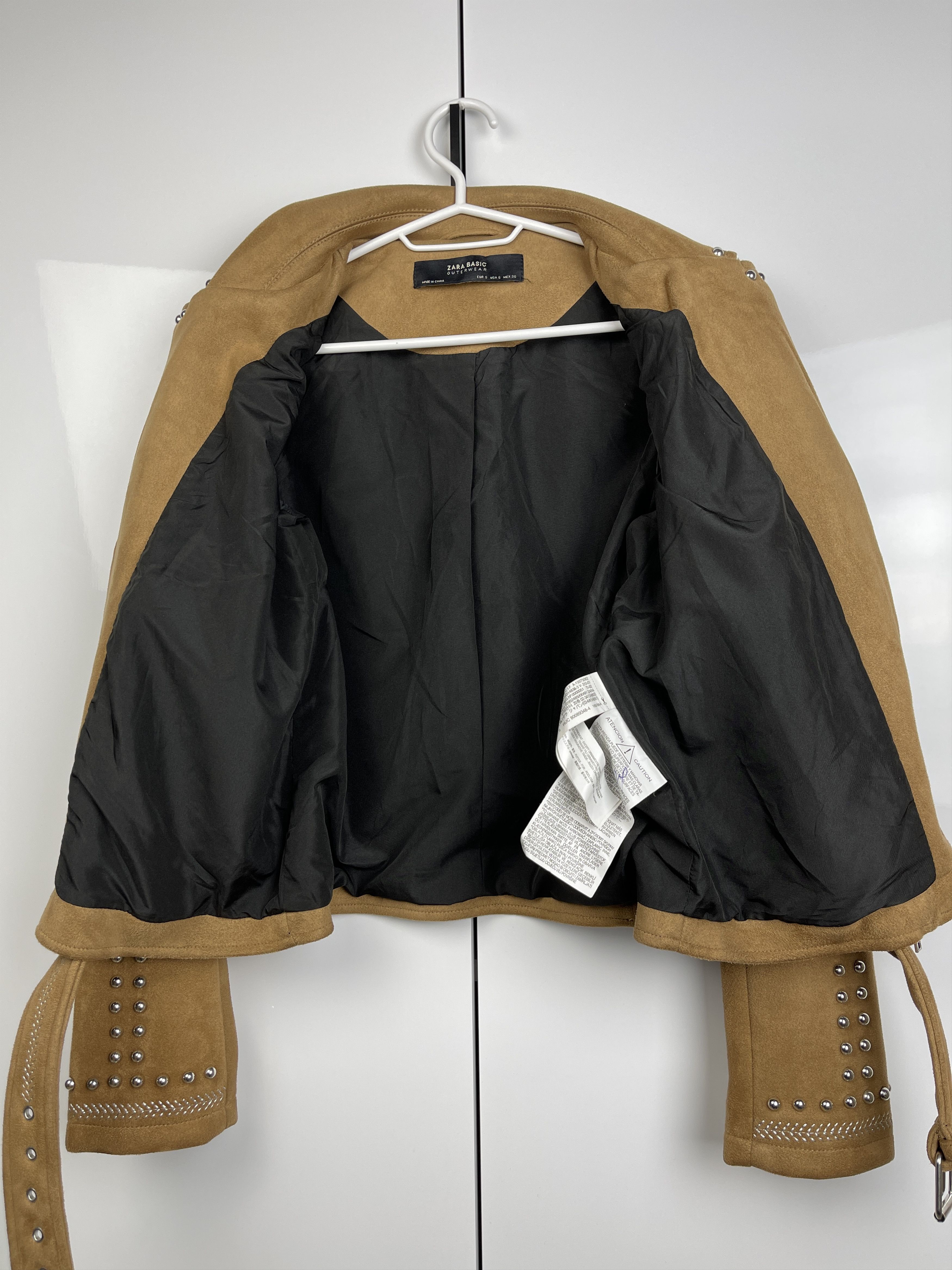 Zara Zara Moto Biker Jacket Size S / US 4 / IT 40 - 4 Thumbnail