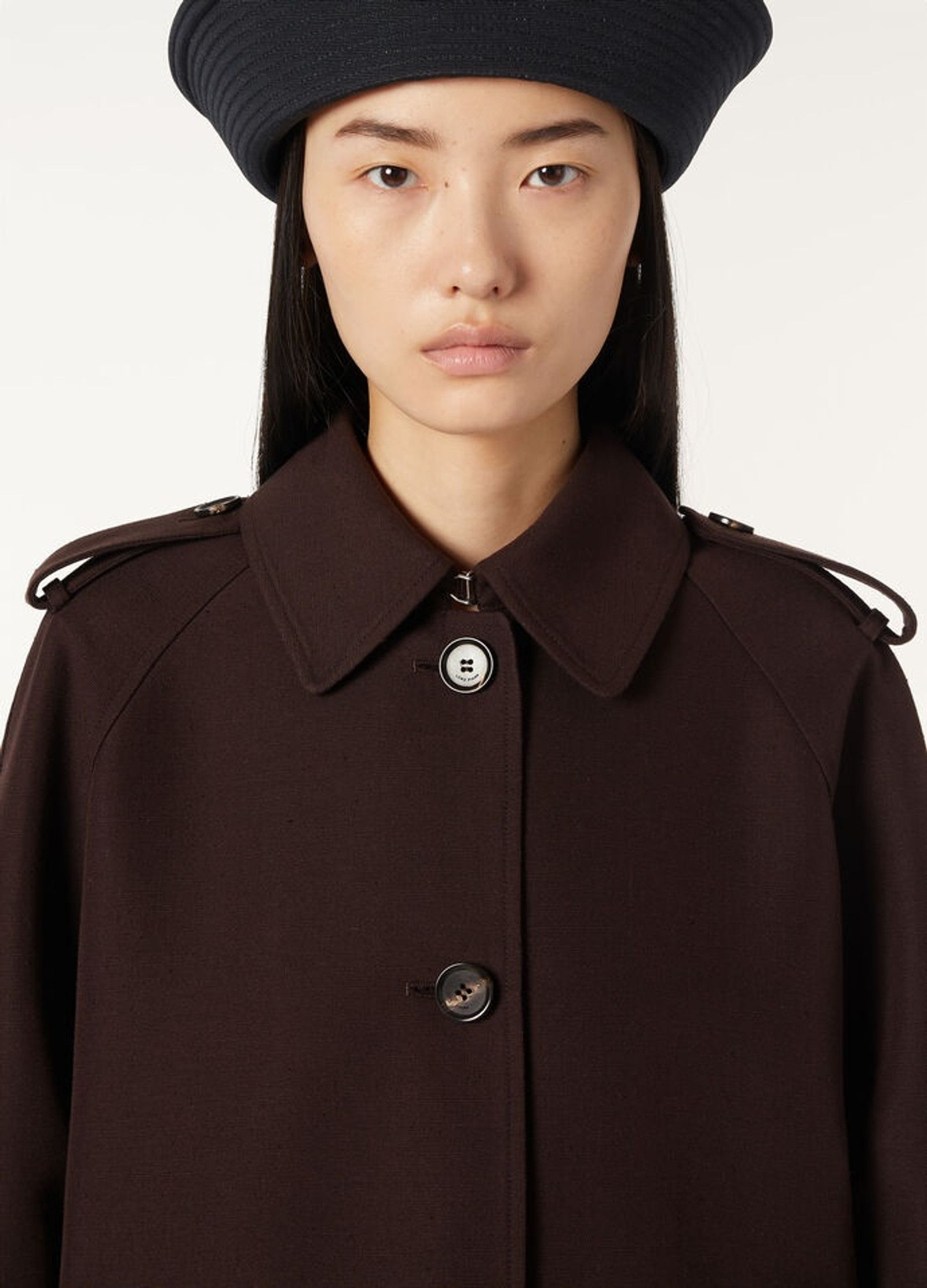 Loro Piana o1srvl11e0526 FAP0463 Dave Blouson Jacket in Dark Brown Size M / US 6-8 / IT 42-44 - 3 Thumbnail