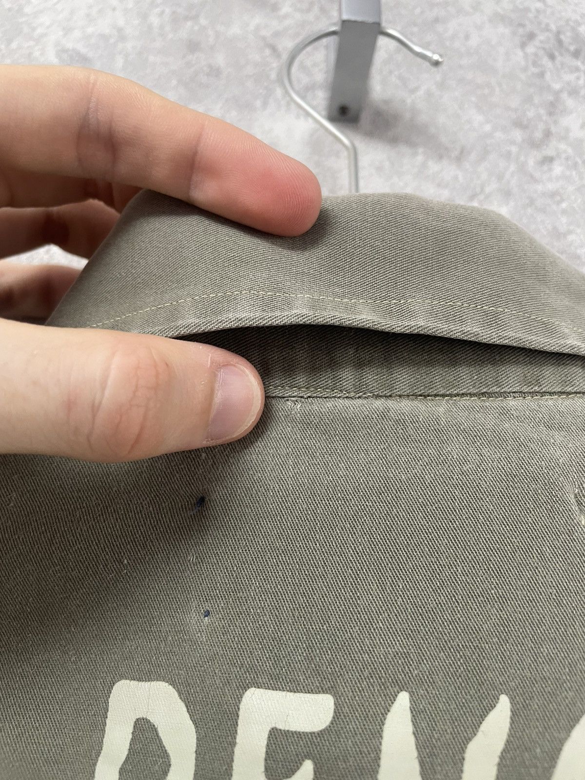 La Martina Vintage La Martina Khaki Long Sleeve Shirt Button Up Size US S / EU 44-46 / 1 - 25 Thumbnail