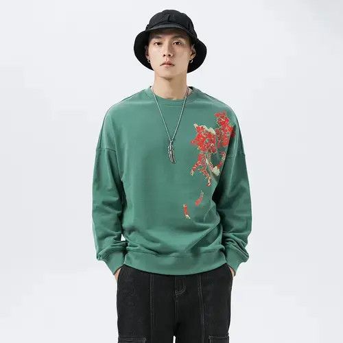 Japanese Brand 🇯🇵 Japan Ink Style Graphic Long Sleeve T - Shirt Size US M / EU 48-50 / 2 - 2 Thumbnail