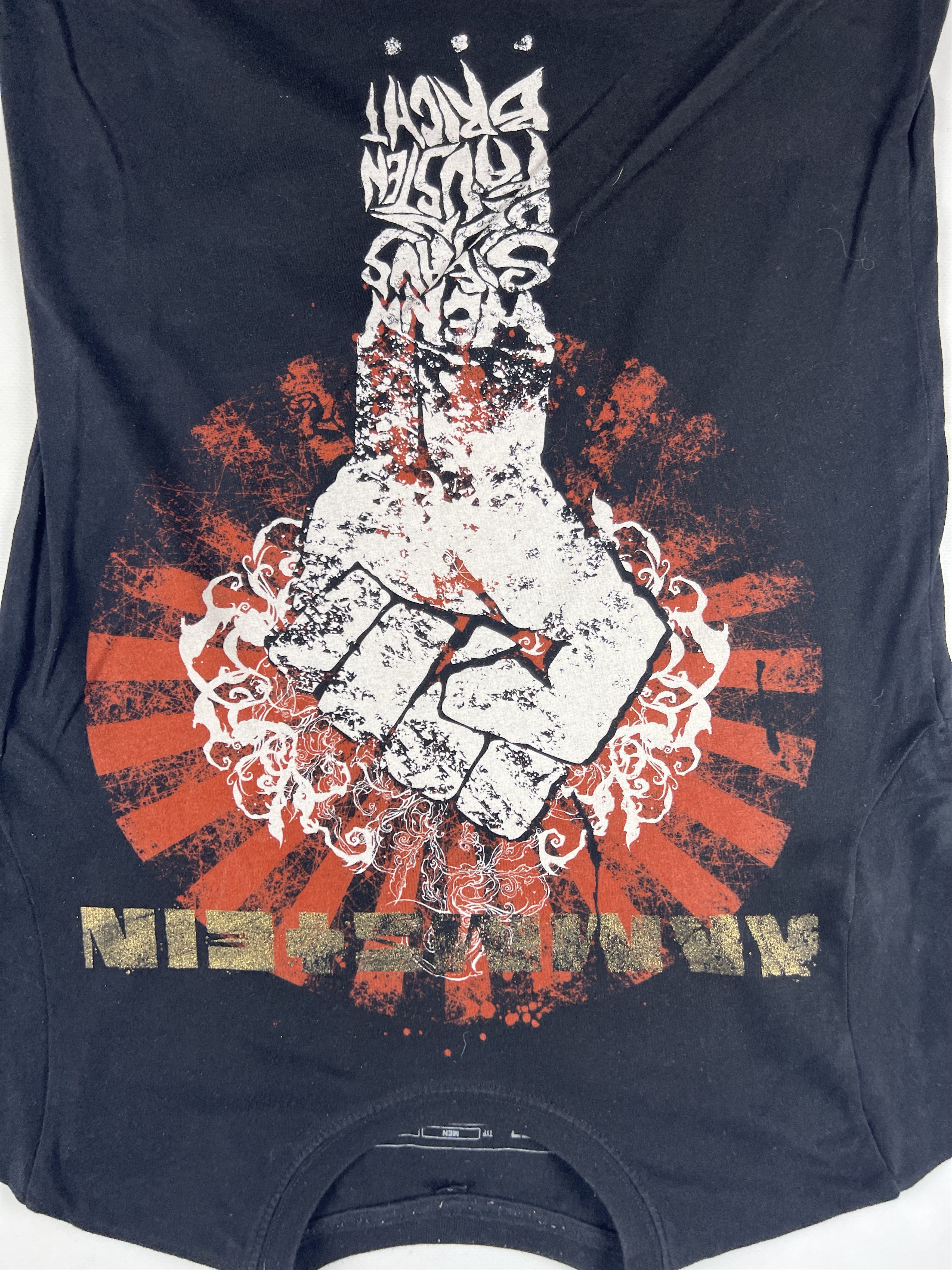 Band Tees × Vintage Vintage Rammstein Rock T-shirt Size US S / EU 44-46 / 1 - 2 Thumbnail