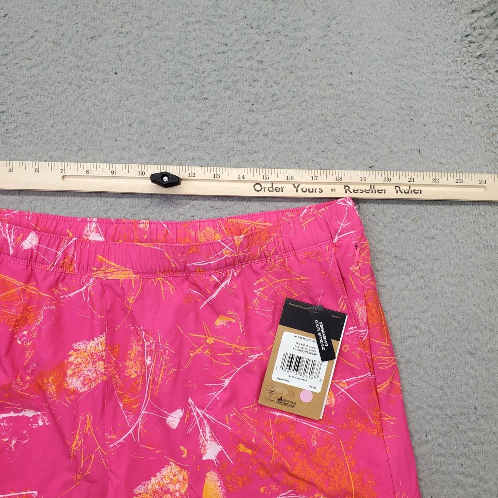 The North Face The North Face Wander Shorts Mens XL Multicolor FlashDry Zip Pocket Elastic Waistband Size US 36 / EU 52 - 5 Thumbnail