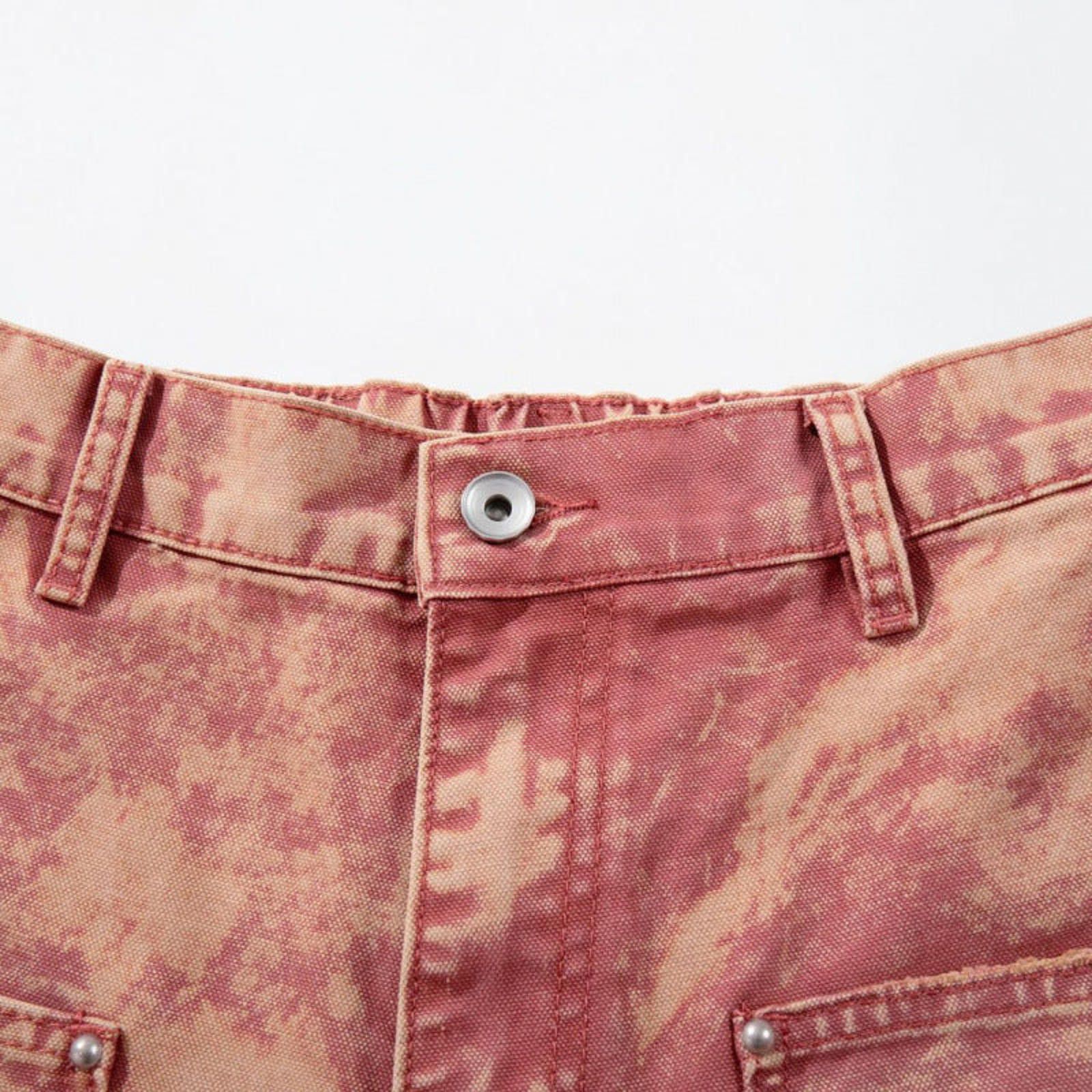 Jean All-Over Mandala Patchwork Embroidered Wide-Leg Jeans Size US 32 / EU 48 - 3 Thumbnail