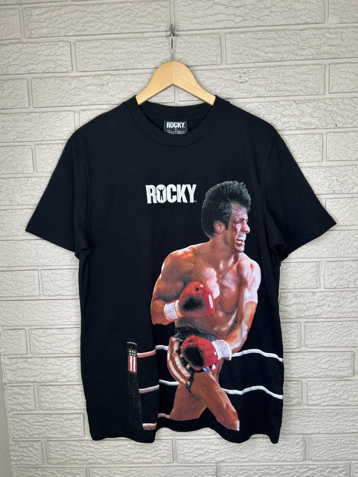Shoe Palace Rocky x Shoe Palace Knock Out Wrap Around Boxing T Shirt Size US M / EU 48-50 / 2 - 1 Thumbnail