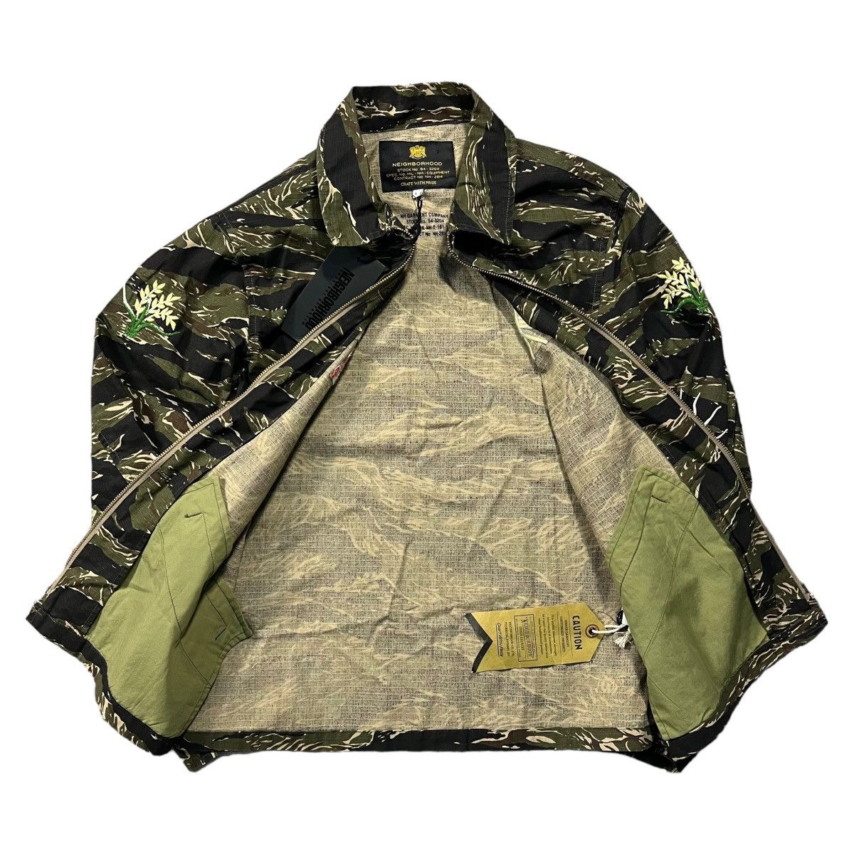 Neighborhood Neighborhood Tiger Camo Souvenir Jacket Embroidery Size US L / EU 52-54 / 3 - 2 Thumbnail