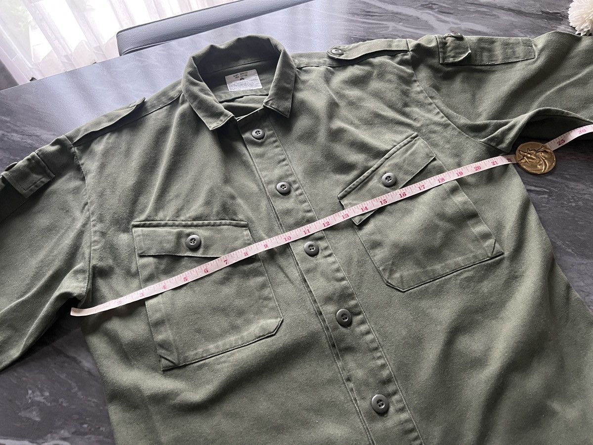 Vintage Military : Australia Commando Shirt Service Size US L / EU 52-54 / 3 - 6 Thumbnail