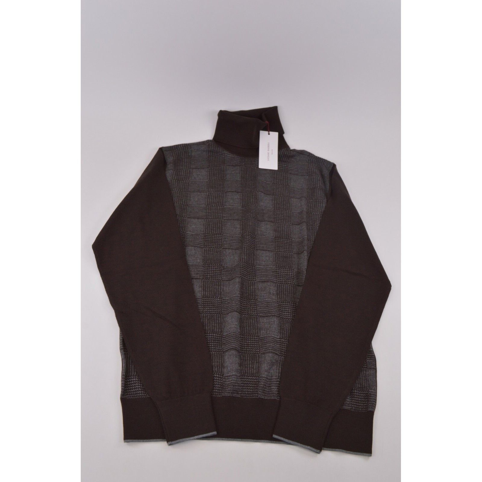Luciano Barbera Luciano Barbera Sweater Size US L in Brown Size US L / EU 52-54 / 3 - 4 Thumbnail