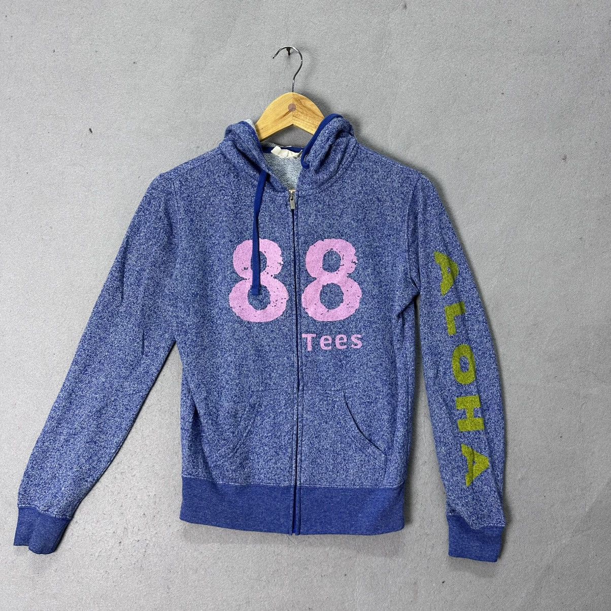Vintage Vintage 88 Tees Hawaii Zip Hoodie Made in USA Size US S / EU 44-46 / 1 - 1 Thumbnail