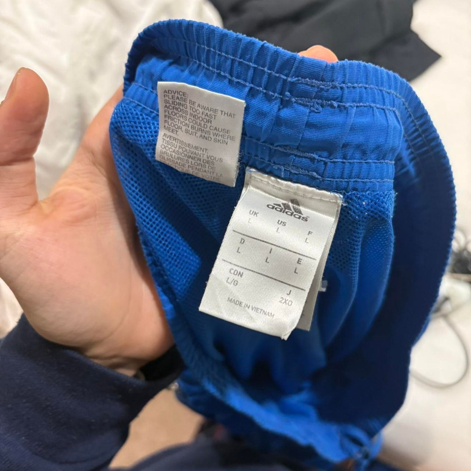 Adidas Adidas olympique marsielle tracksuit pants bottoms pants Size US 34 / EU 50 - 5 Thumbnail