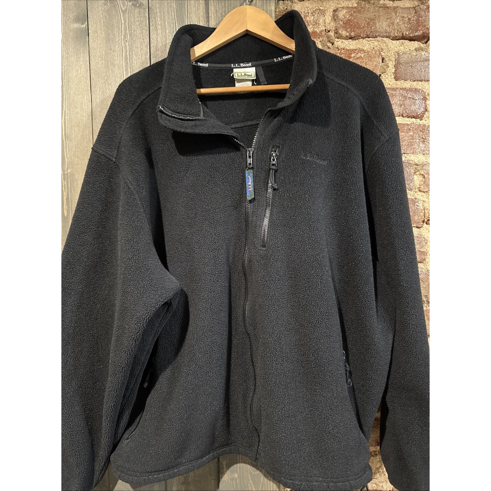 L.L. Bean VTG Y2K LL BEAN OUTDOORS MENS XL DEEP PILE FLEECE FULL-ZIP Size US XL / EU 56 / 4 - 2 Thumbnail