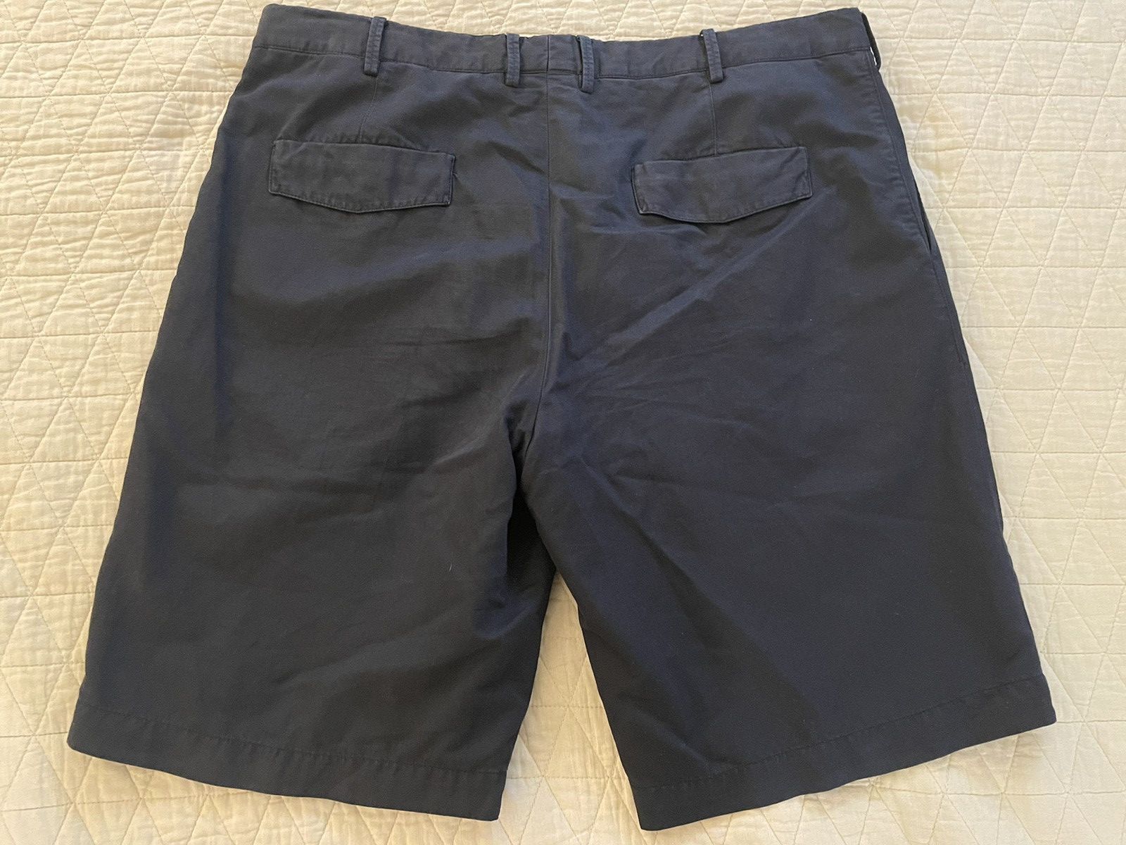 Ermenegildo Zegna Summer cotton & linen chino shorts Size US 38 / EU 54 - 12 Thumbnail