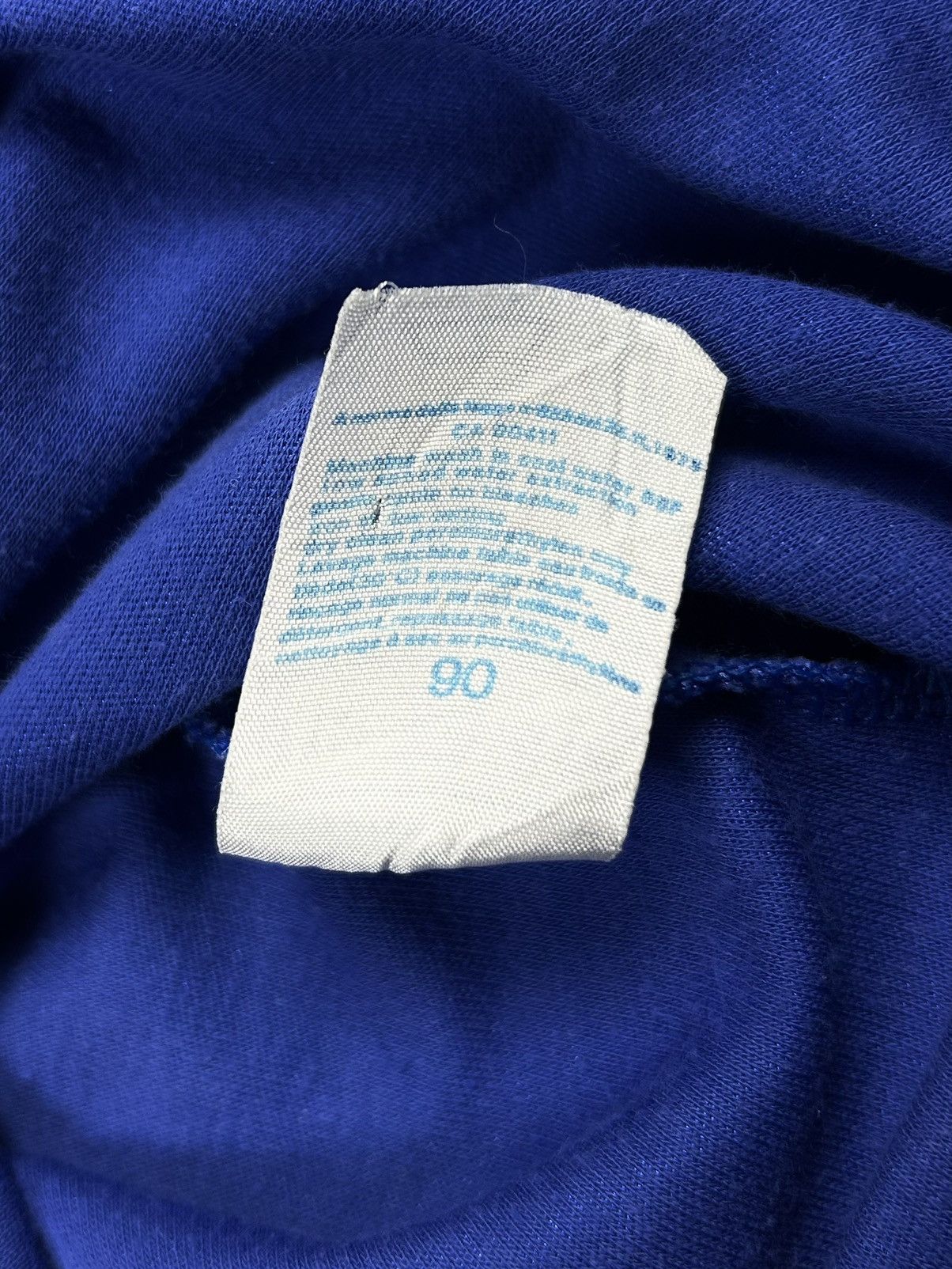 Adidas RARE Adidas 80s Vintage Soccer Jersey Blue L Made in France Size US L / EU 52-54 / 3 - 18 Thumbnail