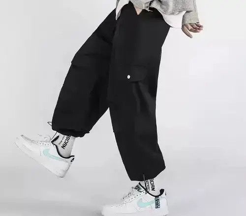 Japanese Brand × Vintage Japanese streetwear style cargo pants/joggers Size US 34 / EU 50 - 3 Thumbnail