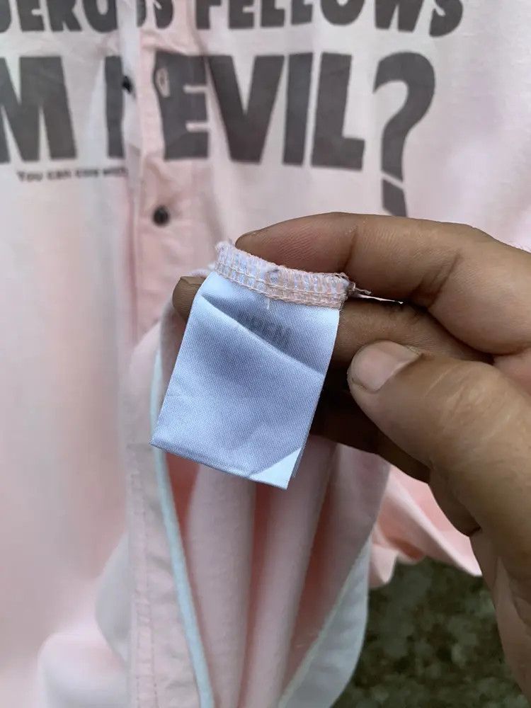 PPFM Y2k PPFM dangerous fellows am i evil? double layer polos Size US L / EU 52-54 / 3 - 9 Thumbnail
