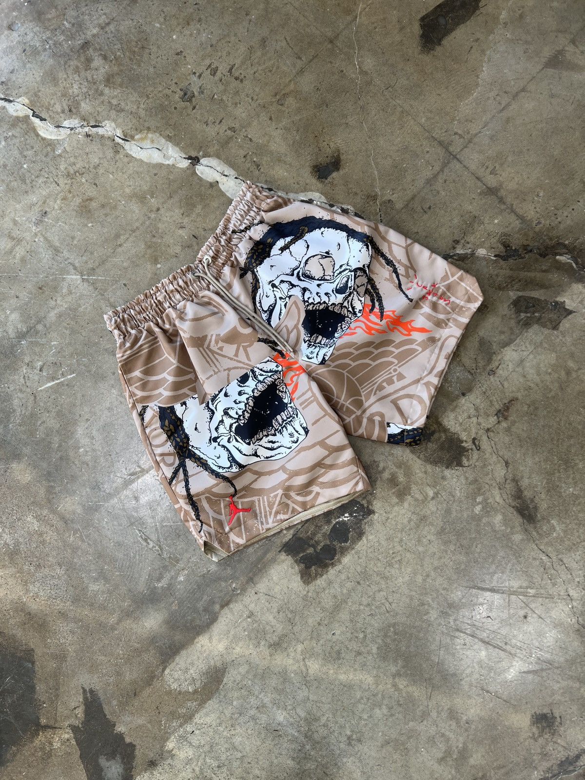 Jordan Brand × Travis Scott Travis Scott Cactus Jack Jordan Shorts Sz. Medium Size US 32 / EU 48 - 1 Thumbnail
