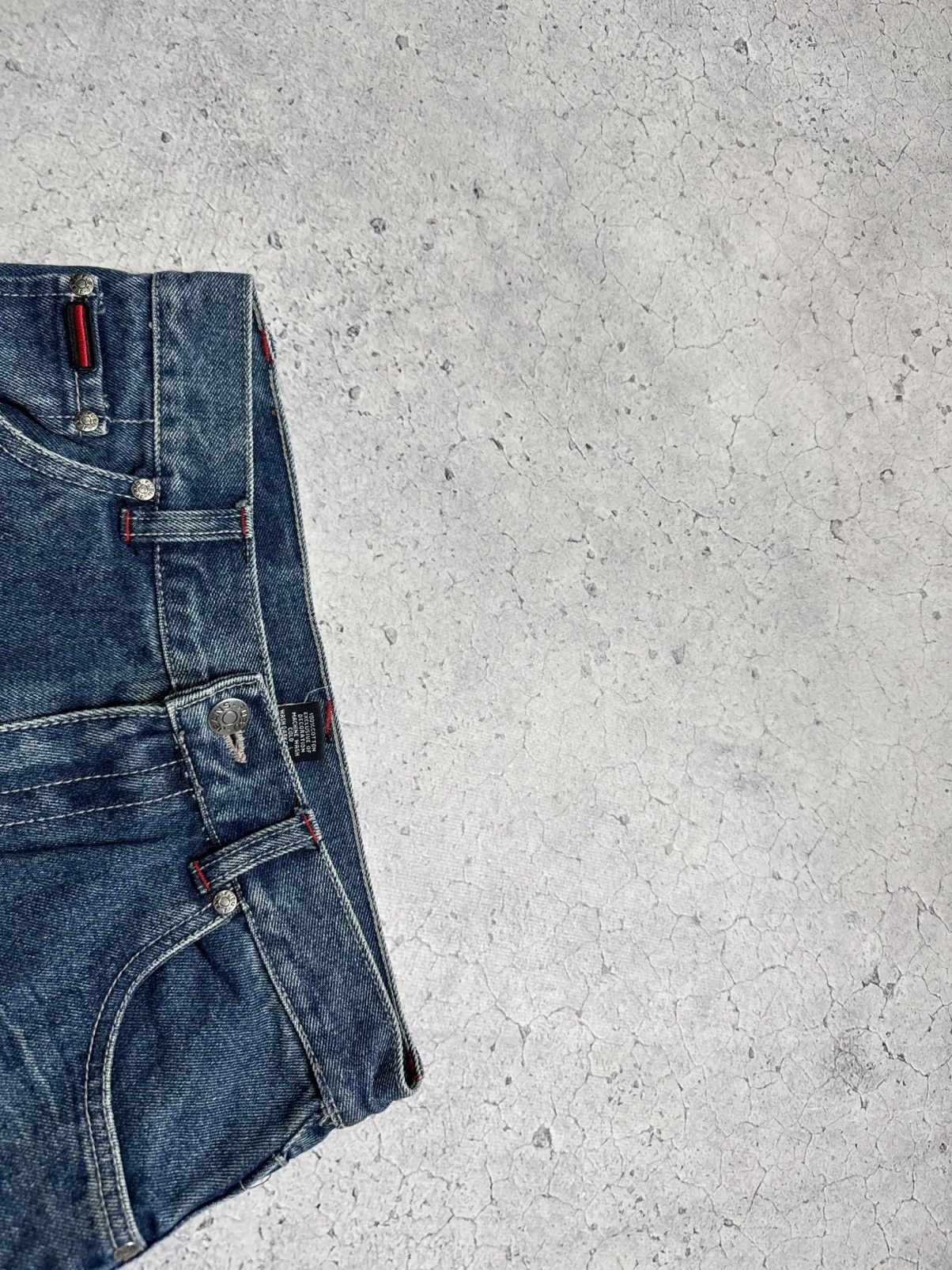 Fubu Fubu Vintage Denim Jeans Rap Skate Big Logo Size US 30 / EU 46 - 5 Thumbnail