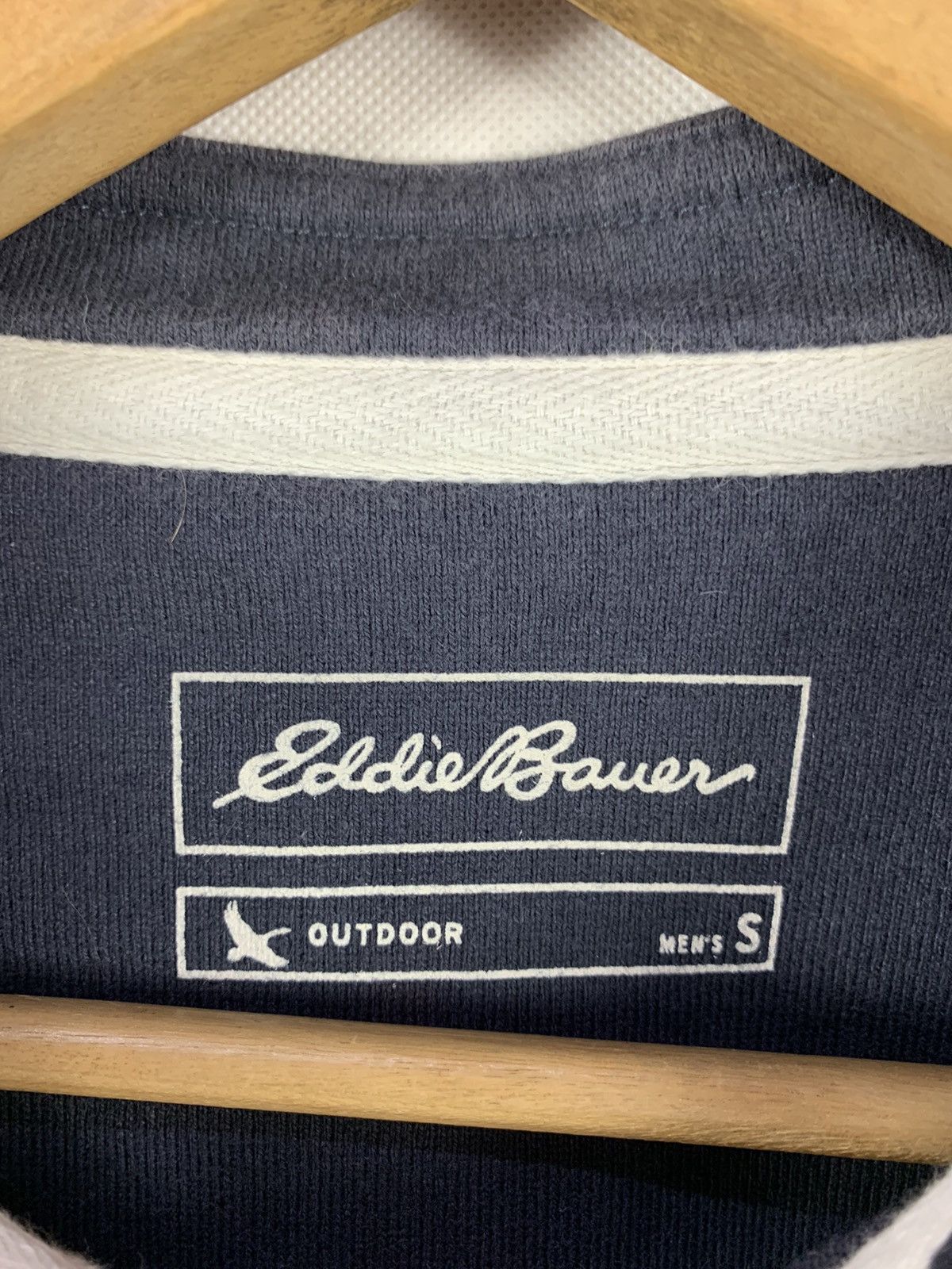 Eddie Bauer Steals! Eddie Bauer Stand Collar Rugby Sweater Tee Size US S / EU 44-46 / 1 - 7 Thumbnail