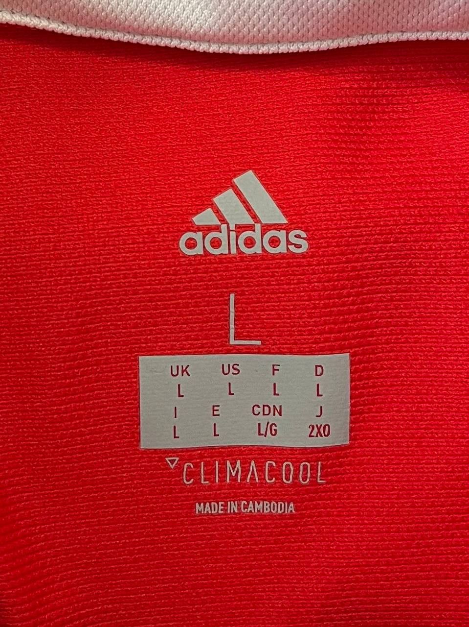 Adidas FC SL Benfica Home 2017 Adidas football jerseyShirt Portugal Size US L / EU 52-54 / 3 - 5 Thumbnail