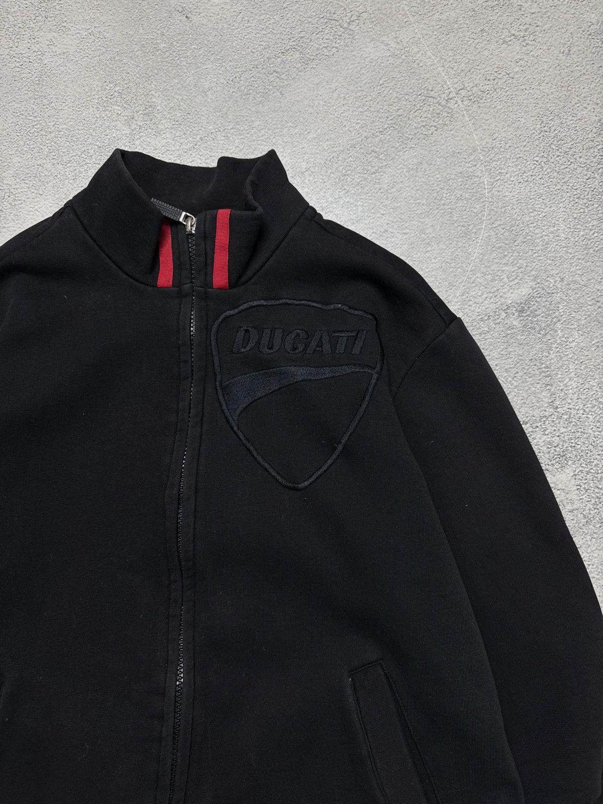 Ducati Vintage Y2k Ducati Print Zip Sweatshirt Size US M / EU 48-50 / 2 - 5 Thumbnail