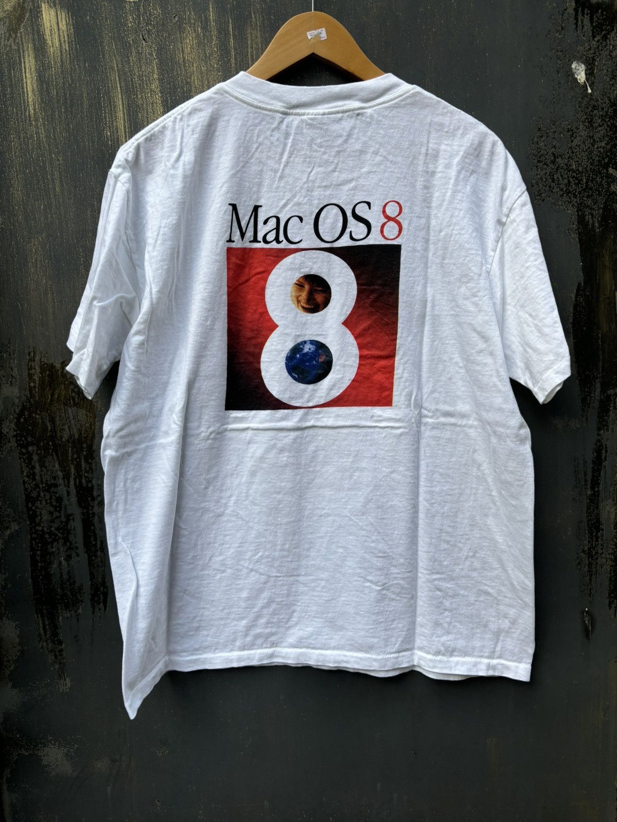 Apple × Mackintosh × Vintage RARE! Vintage 90’s Apple Art Promo Mac OS Size US L / EU 52-54 / 3 - 3 Thumbnail