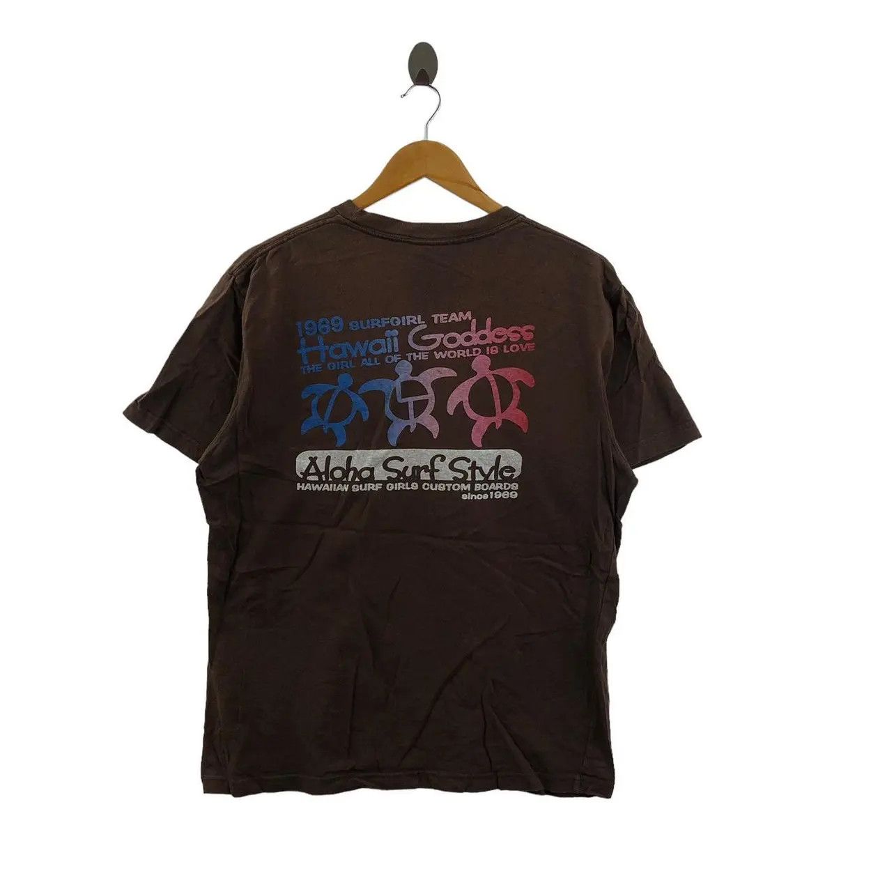 Other Vintage CHIGASAKI HAWAII GODDESS Tee Shirt Size US L / EU 52-54 / 3 - 1 Thumbnail